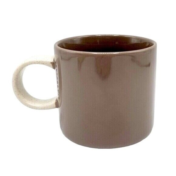 2/$15 Starbucks Speak Your Kind 2017 Mug Brown 12oz Contrast Handle Rose Gold - Picture 4 of 10